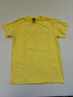Gildan Tops Small Yellow Heavy Cotton