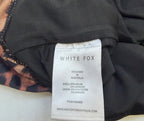 WHITE FOX Tops Extra Extra Small Leopard print (brown, black, tan) Polyester, Spandex, Nylon