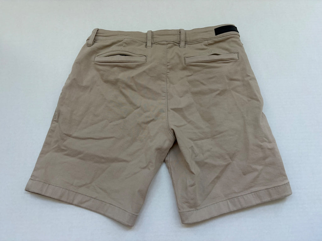 Kenneth Cole Shorts 30 Beige Cotton/Polyester/Spandex