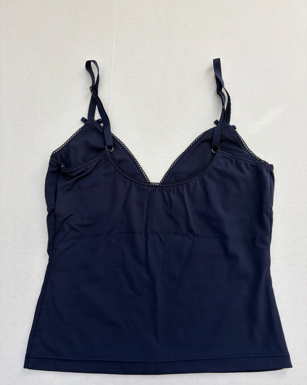ESTPAC Tops Small Navy Blue Nylon, Spandex/Elastane blend