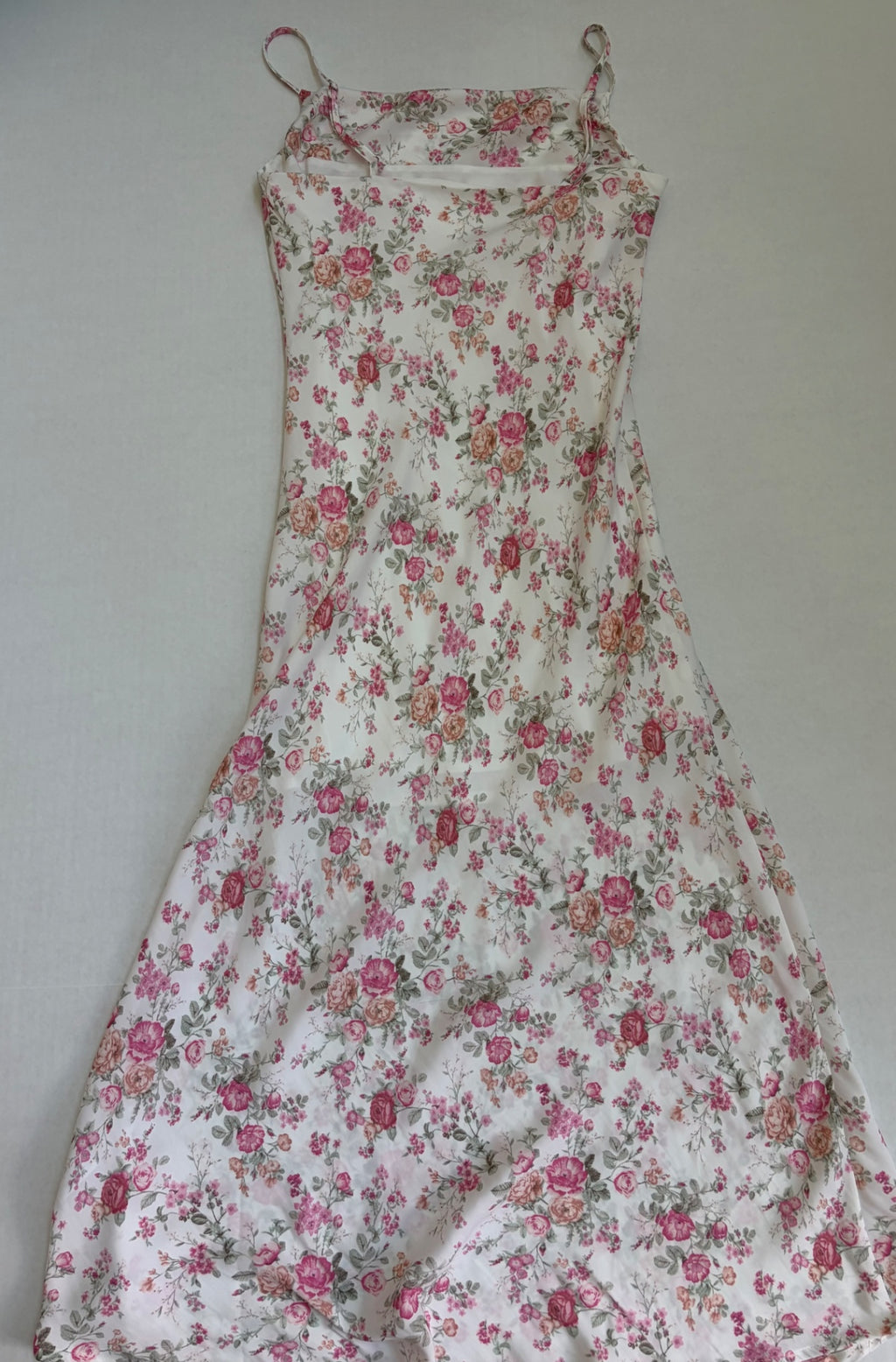ALTAR'D STATE Dresses/Rompers Extra Small White with pink and peach floral pattern Polyester (shell and lining)