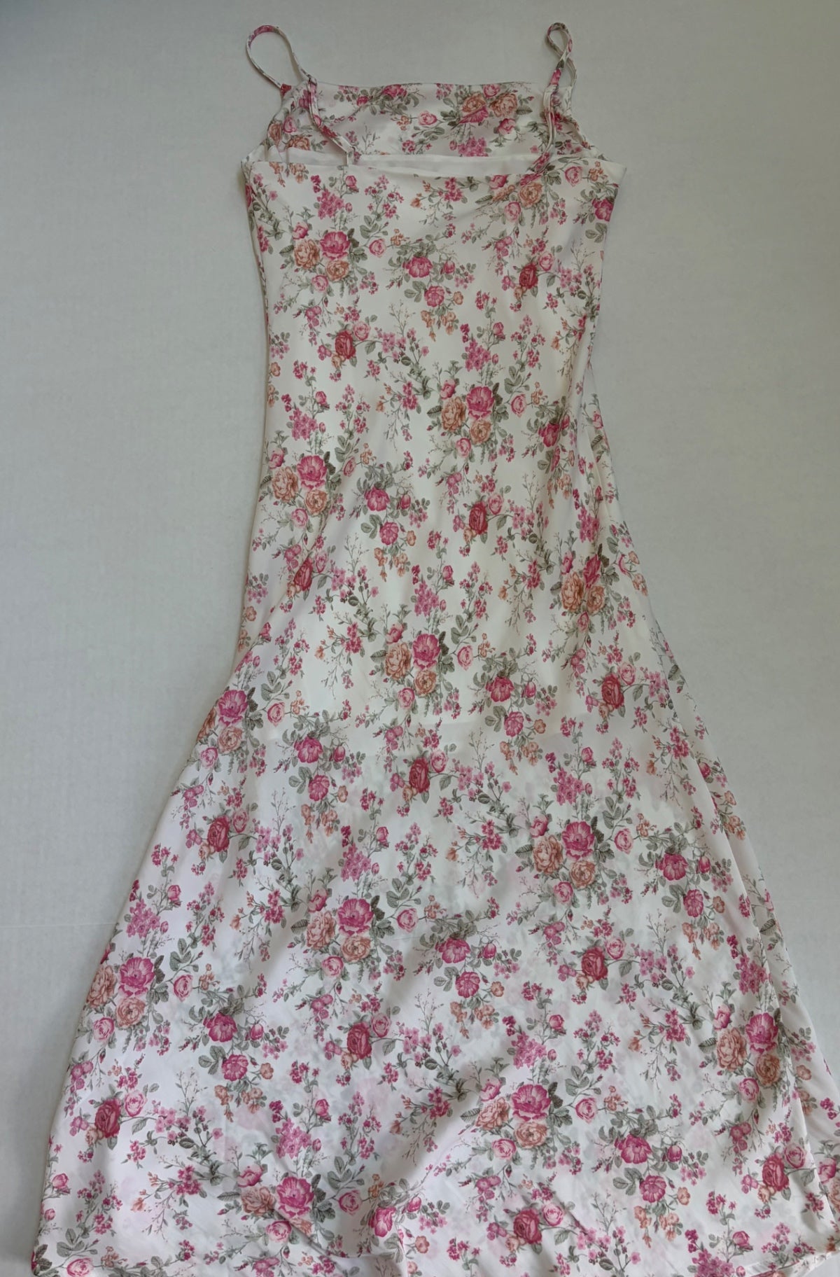 ALTAR'D STATE Dresses/Rompers Extra Small White with pink and peach floral pattern Polyester (shell and lining)