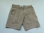 Kenneth Cole Shorts 30 Beige Cotton/Polyester/Spandex