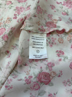 ALTAR'D STATE Dresses/Rompers Extra Small White with pink and peach floral pattern Polyester (shell and lining)