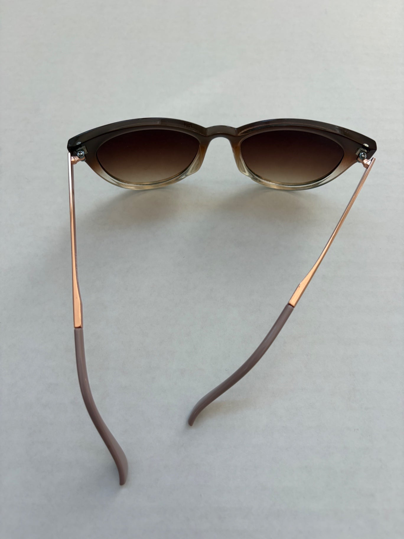Unknown Accessories One Size Brown and Rose Gold Plastic and Metal