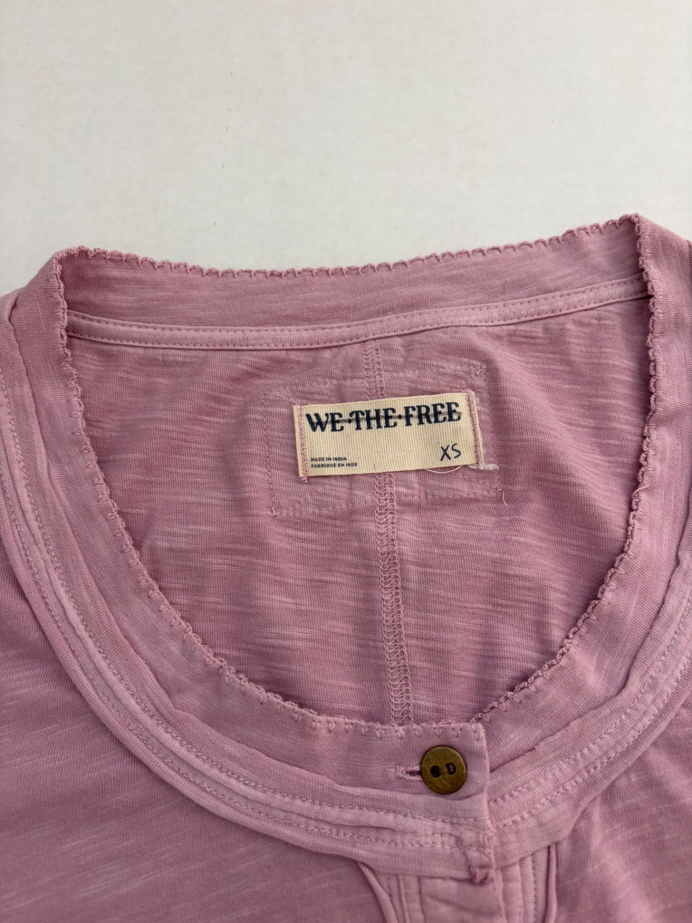 WE THE FREE Tops Extra Small Pink Cotton
