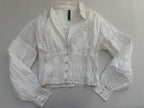 Anthropologie Tops Small White Cotton