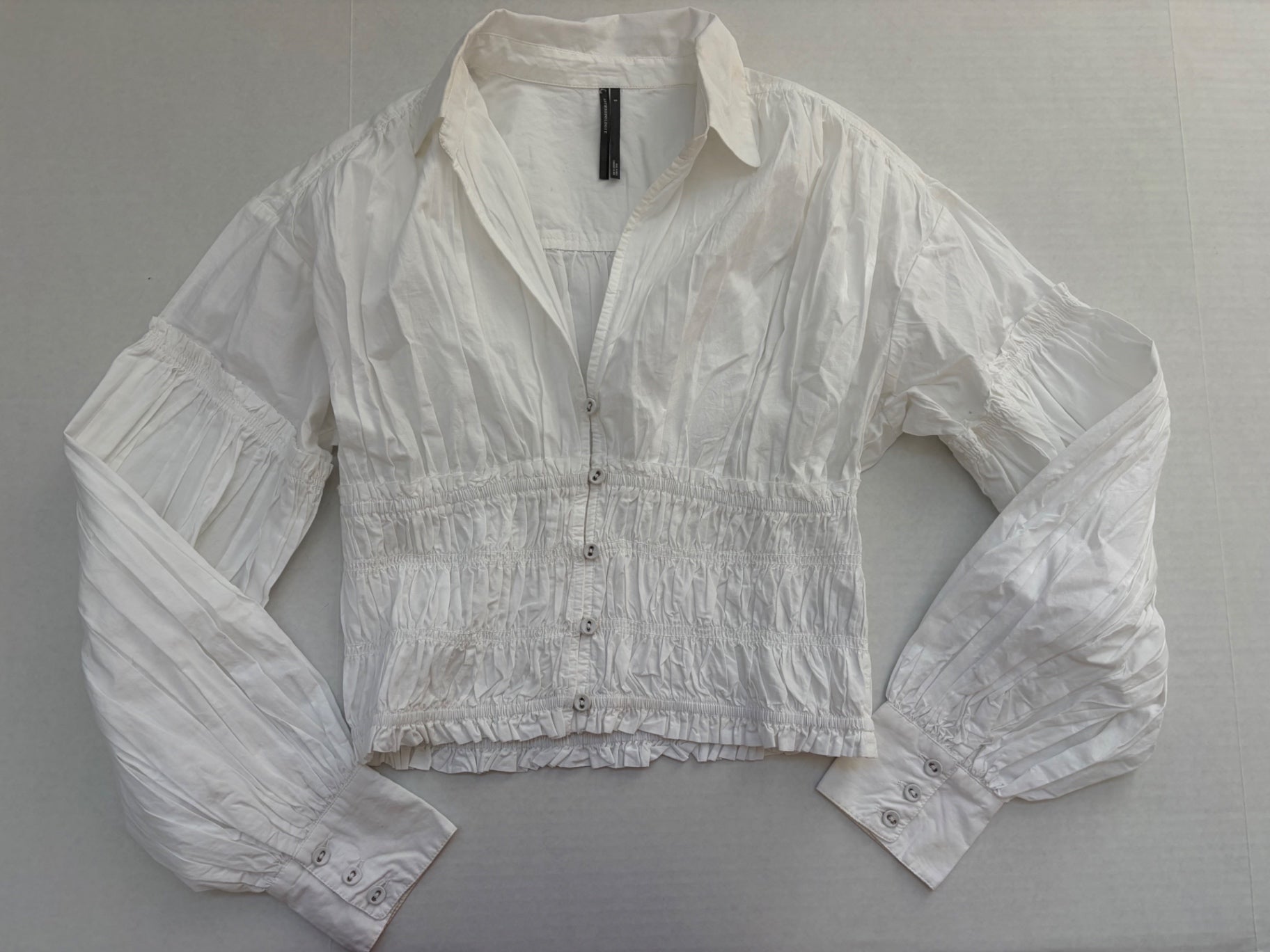 Anthropologie Tops Small White Cotton