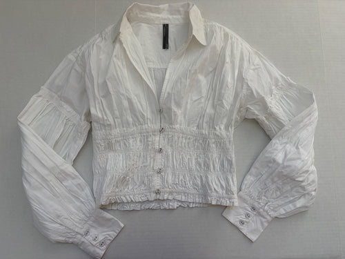 Anthropologie Tops Small White Cotton