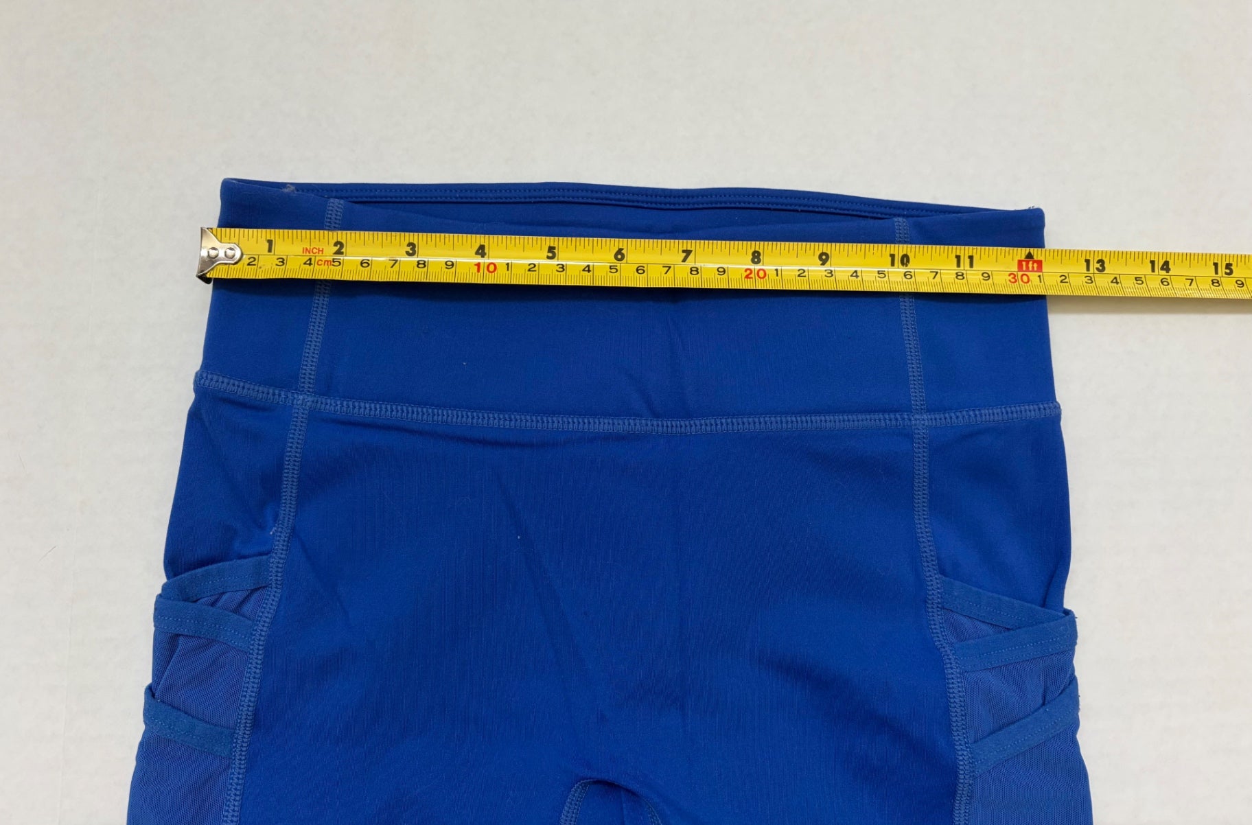 Fabletics Leggings Extra Small Blue Synthetic/Performance Fabric
