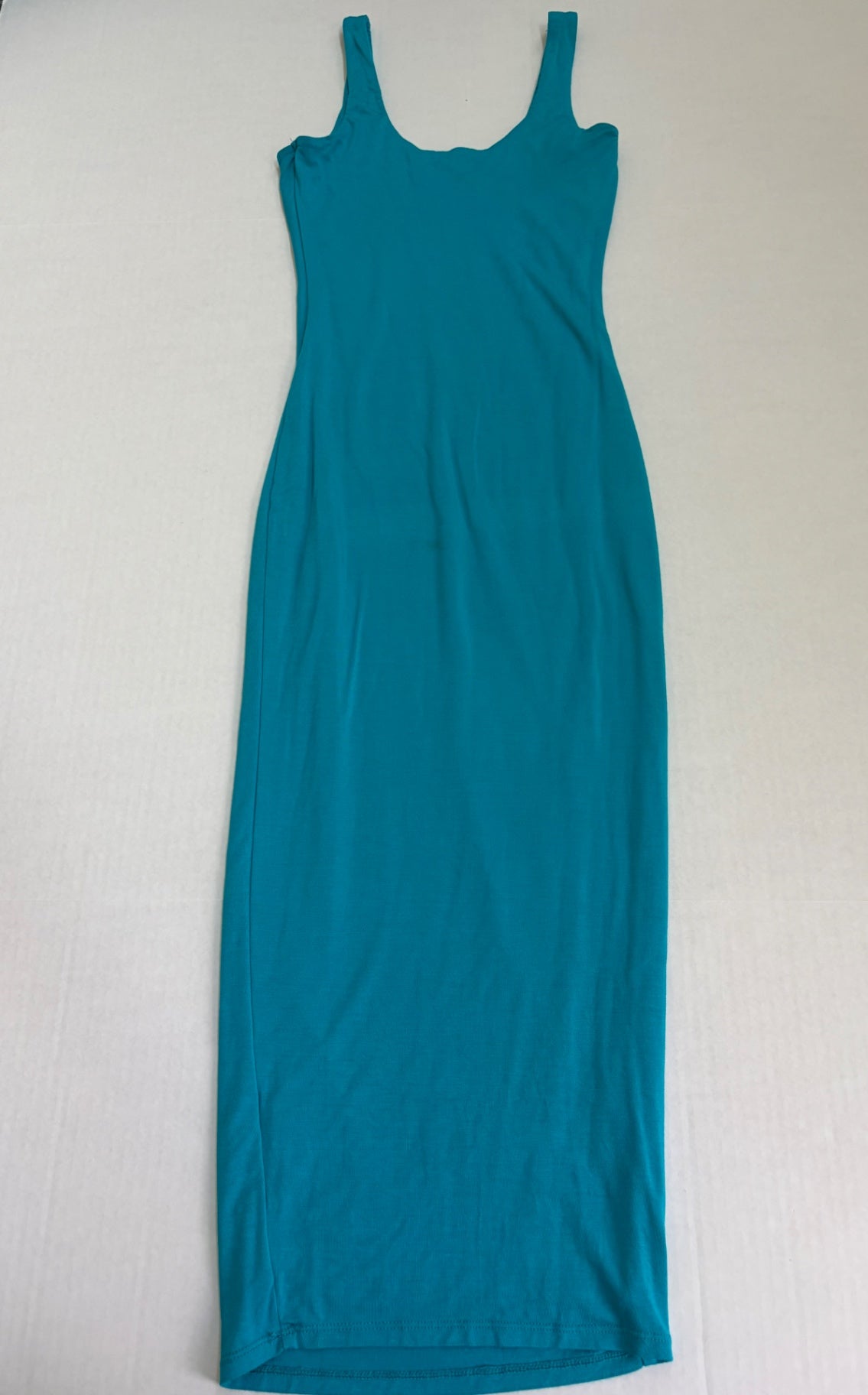 Fashion Nova Dresses/Rompers Extra Small Turquoise Rayon and Spandex