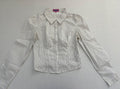 Edikted Tops Small White with black stripes Cotton