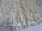 Indigo Soul Dresses/Rompers Large Ivory/Beige Lace, Polyester, Nylon, Spandex