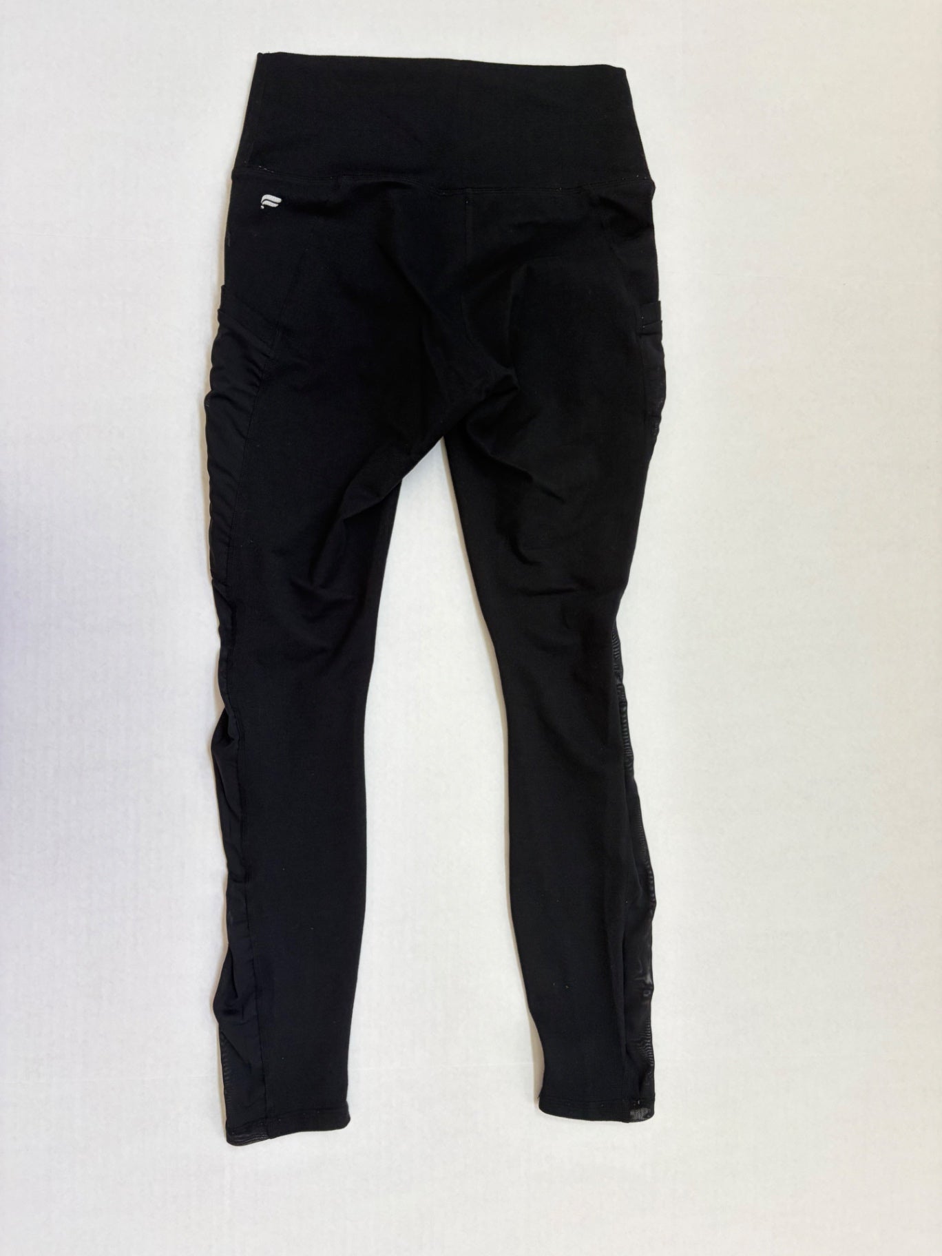 Fabletics Leggings Extra Extra Small Black Synthetic/Stretch fabric