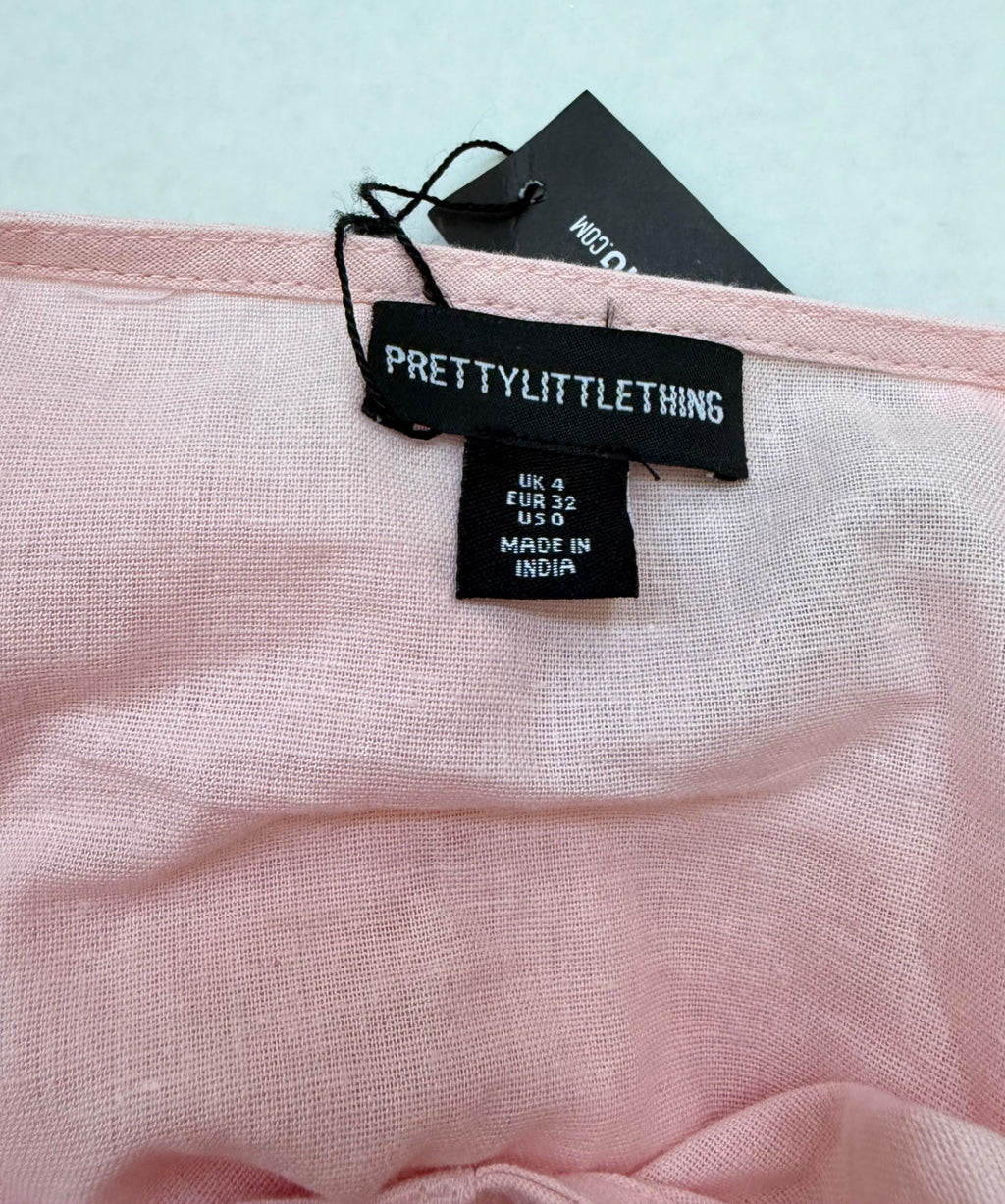 Pretty Little Thing Dresses/Rompers 0 Pink Linen, Cotton