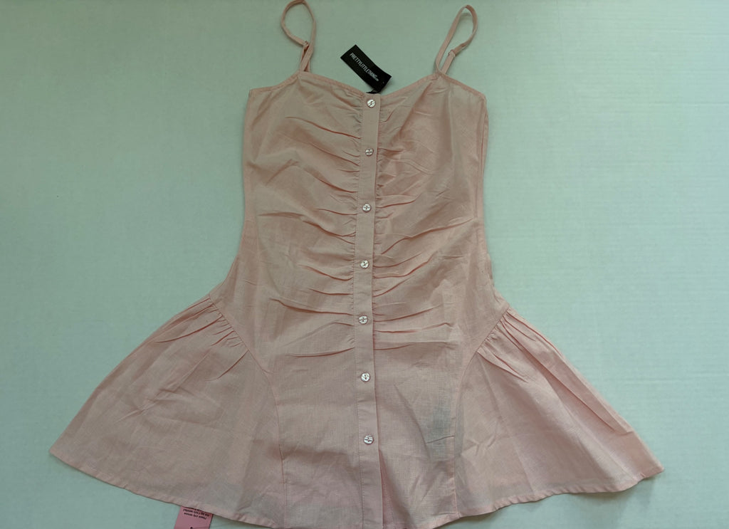 Pretty Little Thing Dresses/Rompers 0 Pink Linen, Cotton