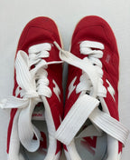 New Balance Shoes 7 Red Suede and Mesh