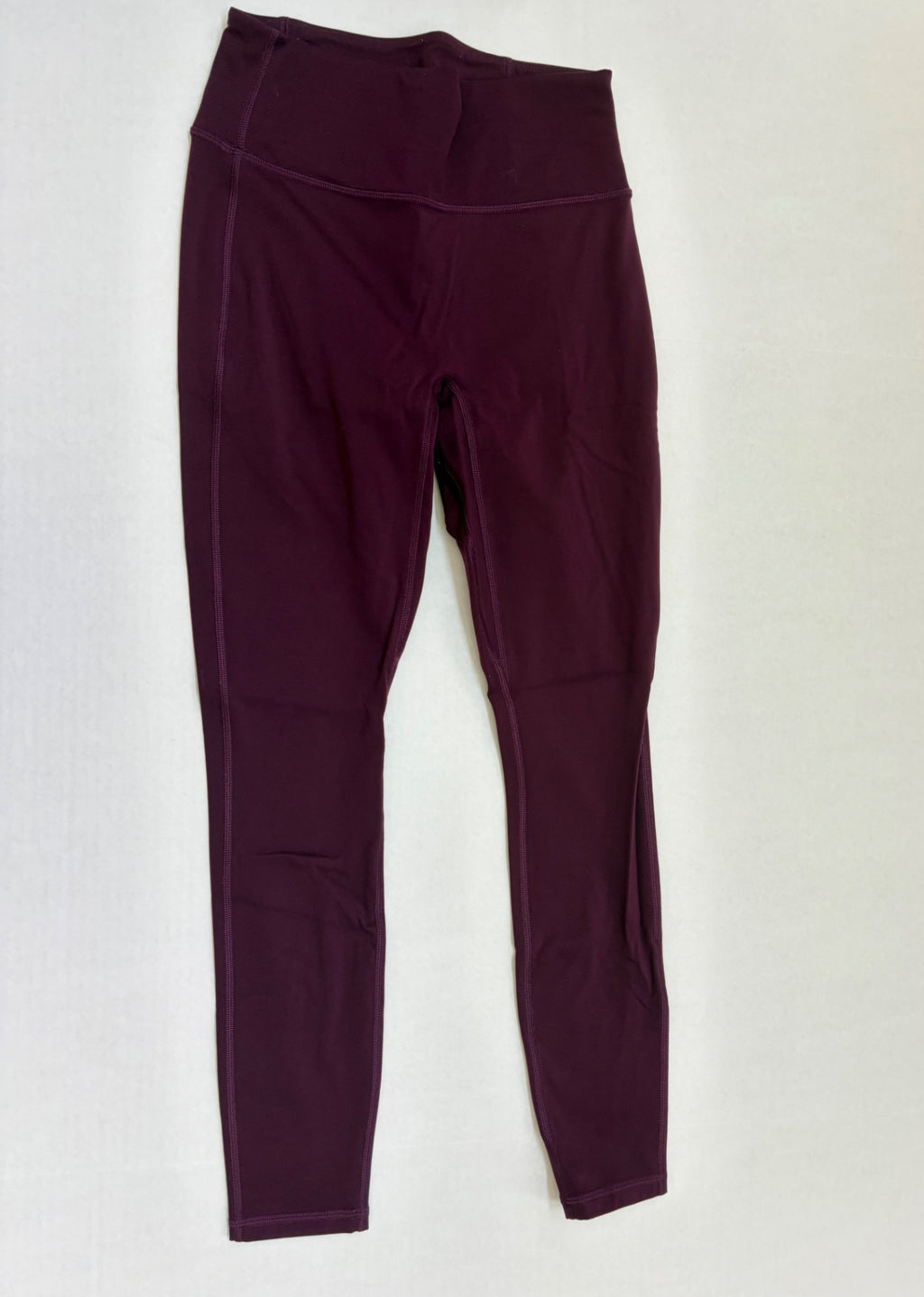Fabletics Leggings Small Burgundy Nylon and Elastane