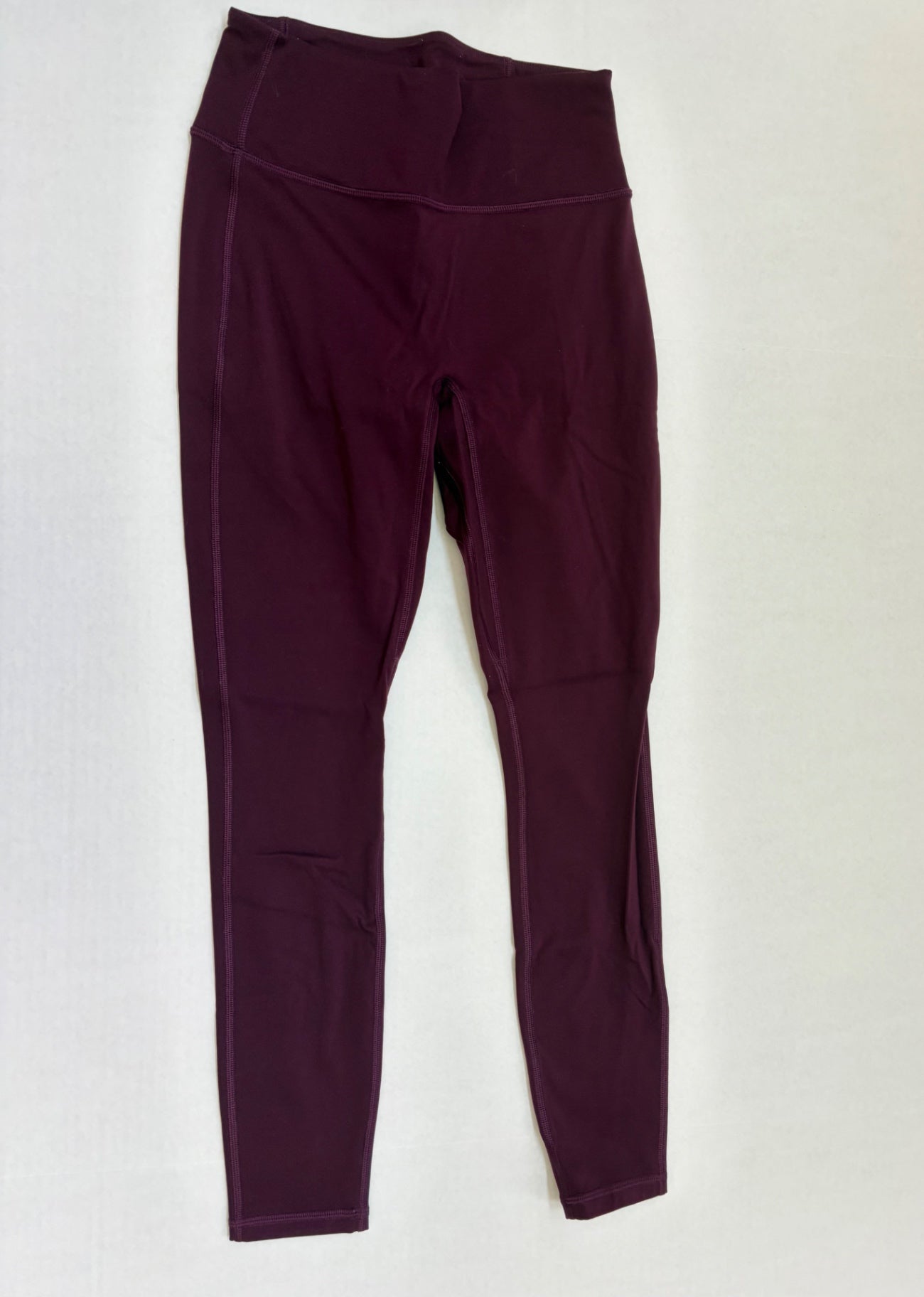 Fabletics Leggings Small Burgundy Nylon and Elastane