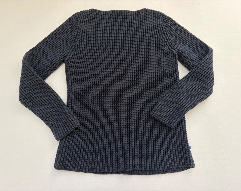 Lauren Ralph Lauren Sweater Medium Navy Blue Knitted fabric, Cotton