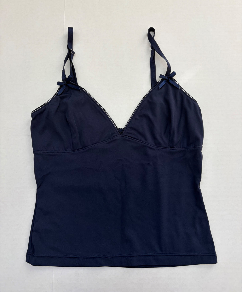 ESTPAC Tops Small Navy Blue Nylon, Spandex/Elastane blend