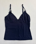 ESTPAC Tops Small Navy Blue Nylon, Spandex/Elastane blend