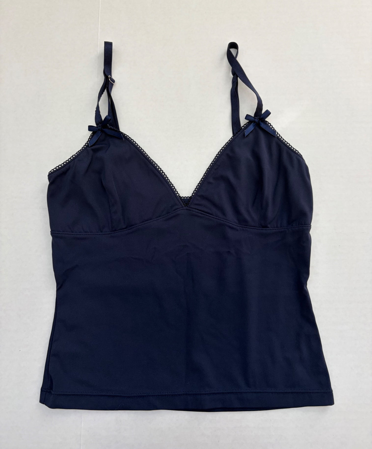 ESTPAC Tops Small Navy Blue Nylon, Spandex/Elastane blend