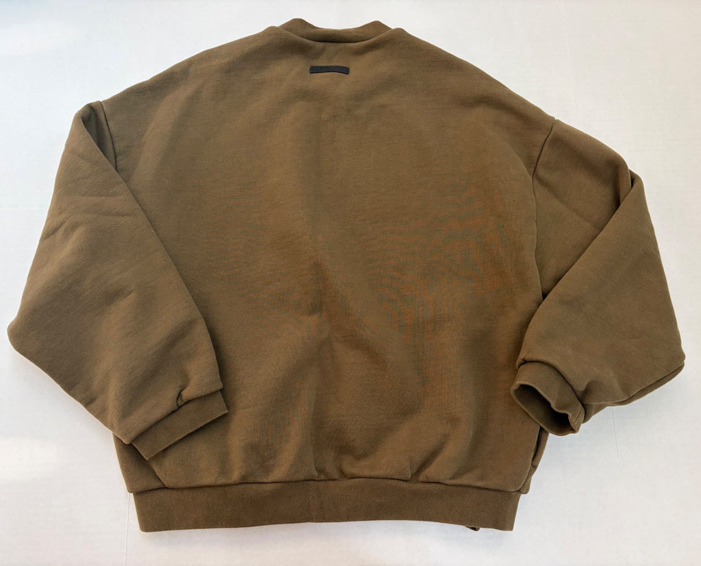 Essentials Sweatshirts/Hoodies Medium Green Cotton, Polyester