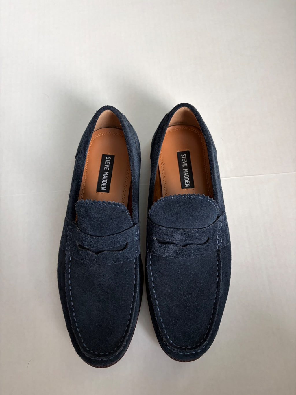 Steve Madden Shoes 9.5 Navy BlueSuede and Leather
