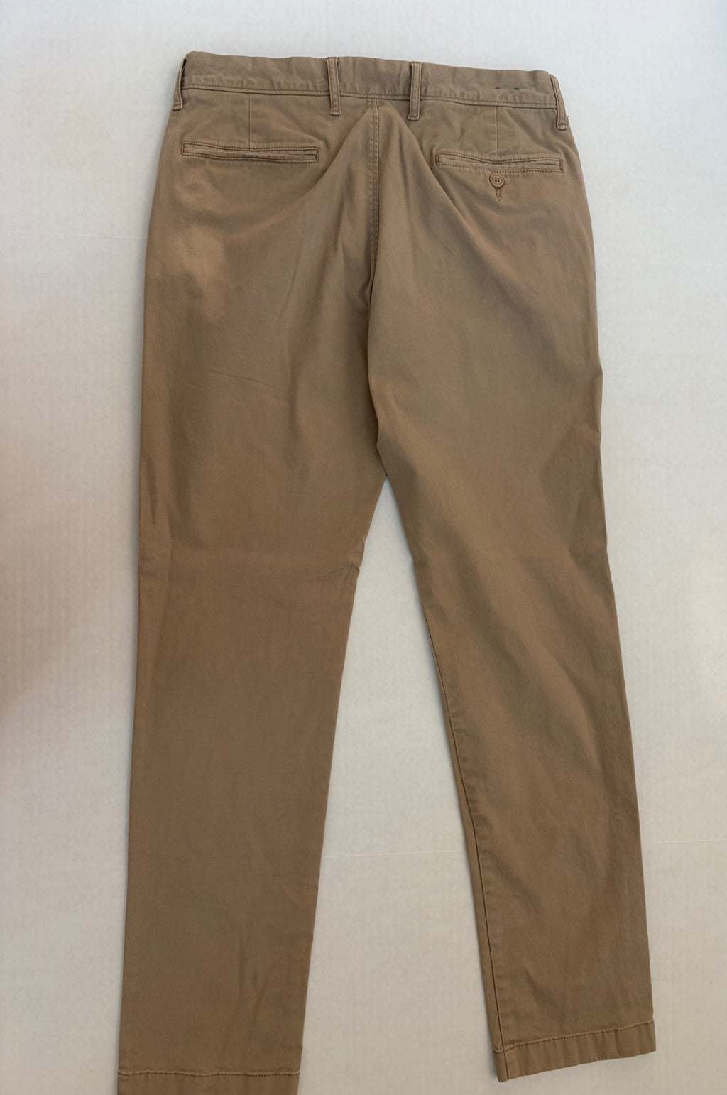 JCREW Pants 29W x 32L Beige Cotton and Elastane
