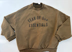 Essentials Sweatshirts/Hoodies Medium Green Cotton, Polyester