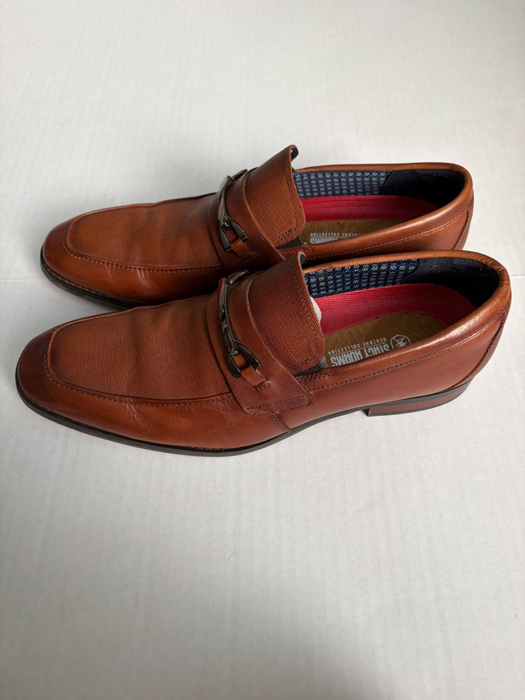 Stacy Adams Shoes 9.5M Brown Leather