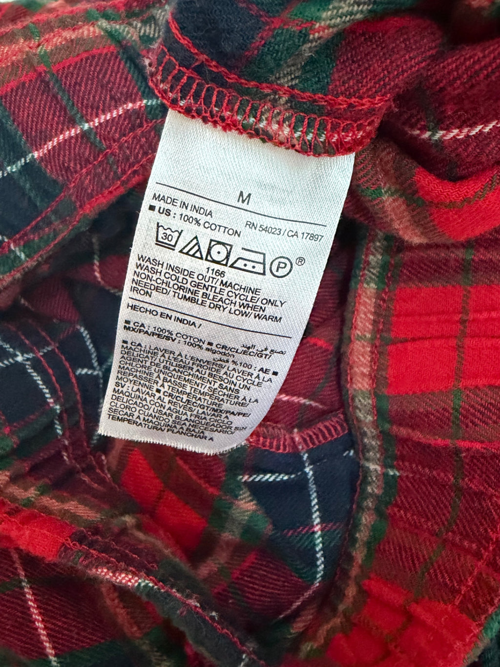 Old Navy Pajamas Medium Red Cotton
