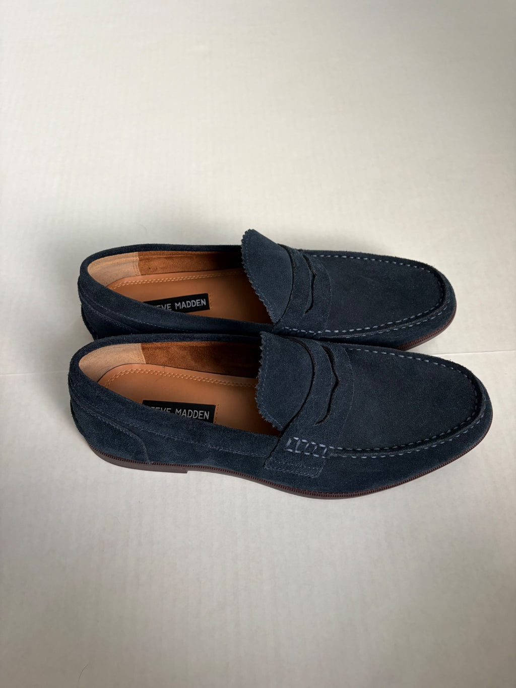 Steve Madden Shoes 9.5 Navy BlueSuede and Leather