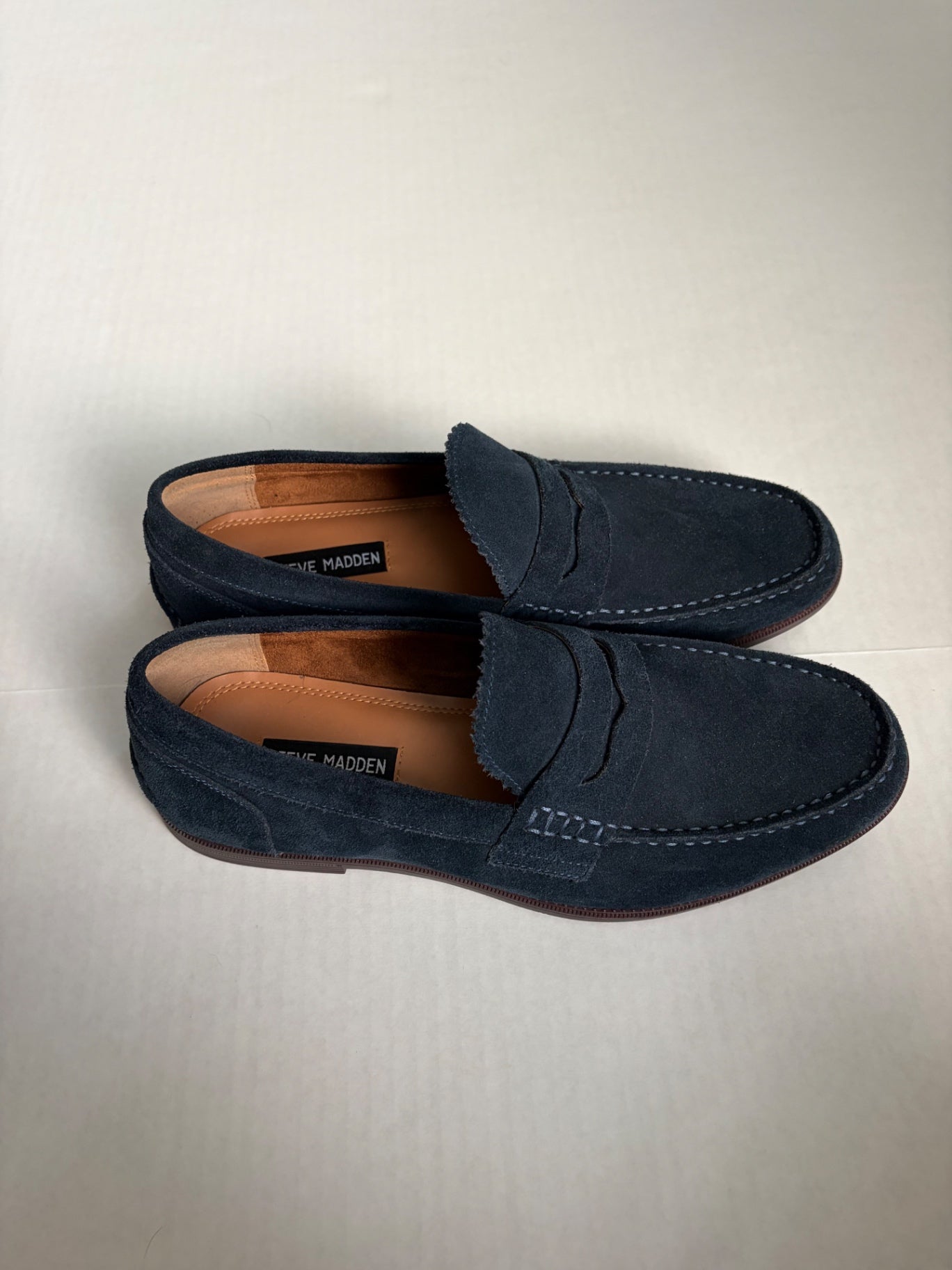 Steve Madden Shoes 9.5 Navy BlueSuede and Leather