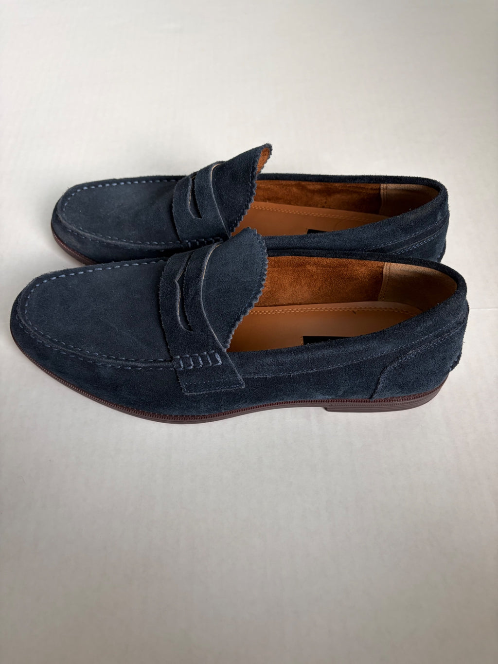 Steve Madden Shoes 9.5 Navy BlueSuede and Leather