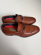 Stacy Adams Shoes 9.5M Brown Leather