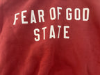 Essentials Sweatshirts/Hoodies S Red Cotton