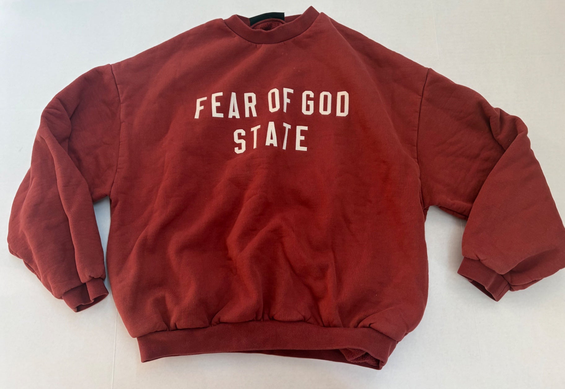 Essentials Sweatshirts/Hoodies S Red Cotton