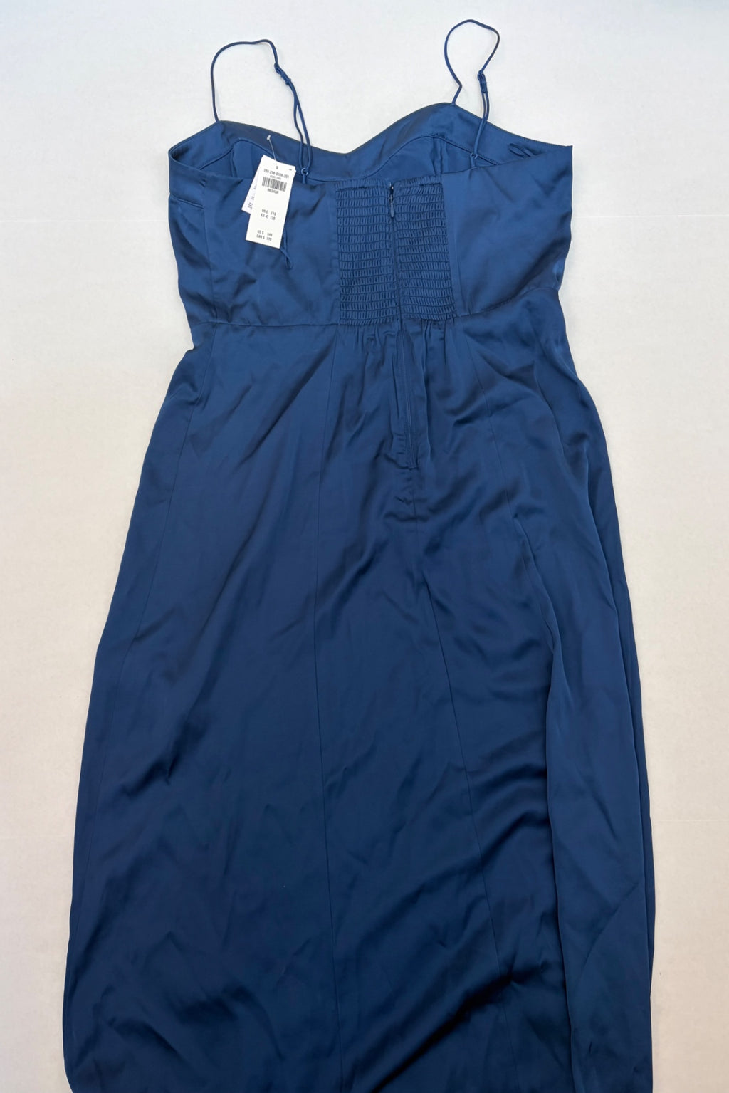 Abercrombie & Fitch Dress Medium Blue Polyester/Viscose