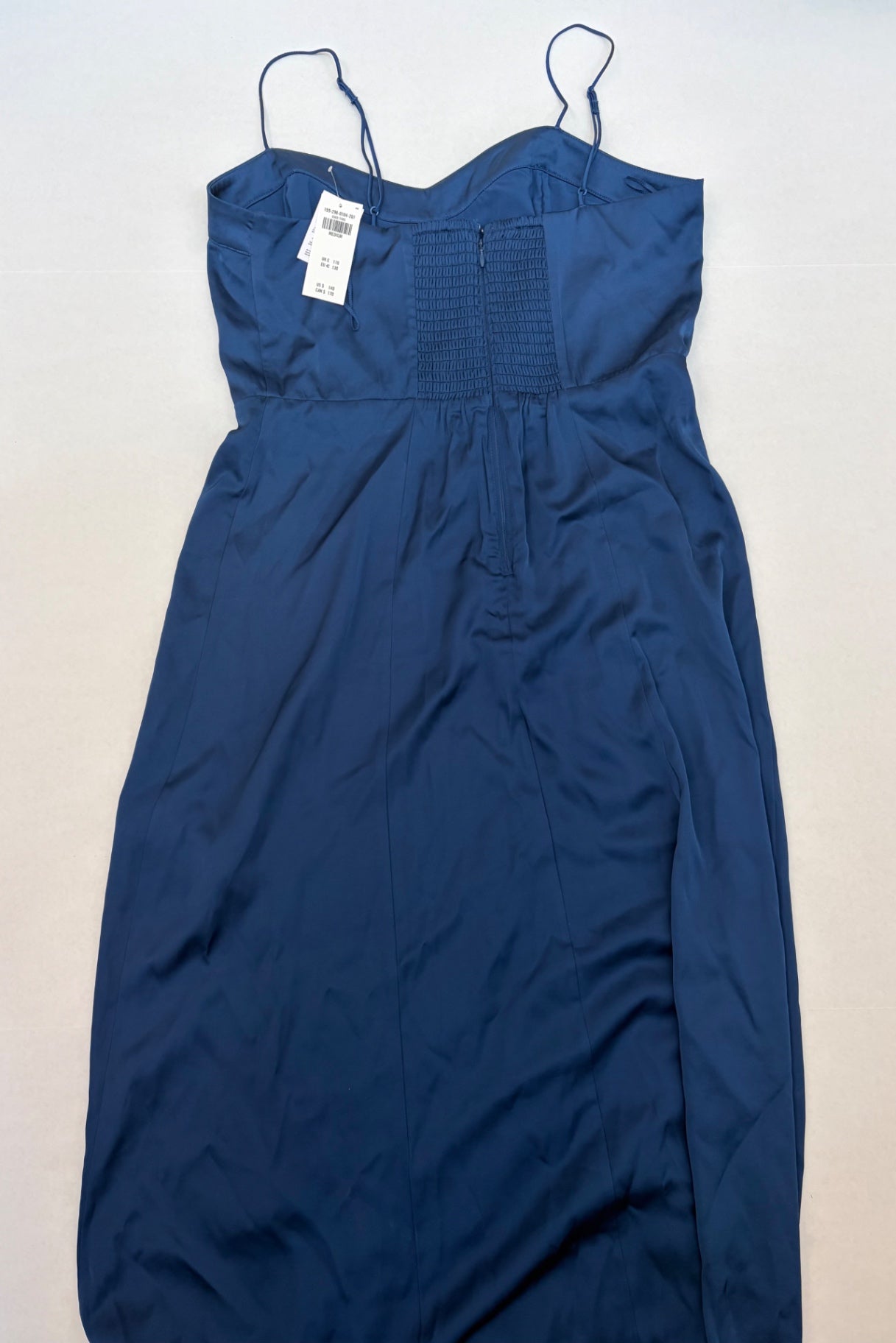 Abercrombie & Fitch Dress Medium Blue Polyester/Viscose