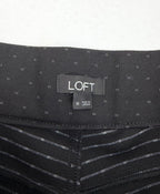 LOFT Pants Medium Black Polyester, Viscose, Elastane