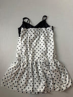 Shein Dresses Extra Small Black and White Polyester/Elastane