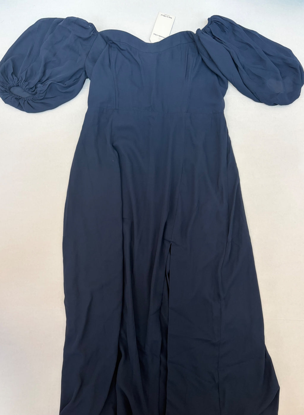 Abercrombie & Fitch Dresses/Rompers Large Navy blue Polyester/Elastane