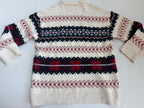 ZARA Sweaters/Cardigans Small Cream, Red, Black, Light Blue Wool and acrylic blend, polyamide, polyester