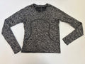 Lululemon Tops 8 Gray and black Knitted fabric
