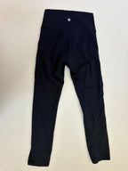 Lululemon Leggings W22 Navy Blue Synthetic/Performance Fabric