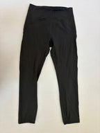 Lululemon Leggings W22 Black Synthetic/Compressible fabric