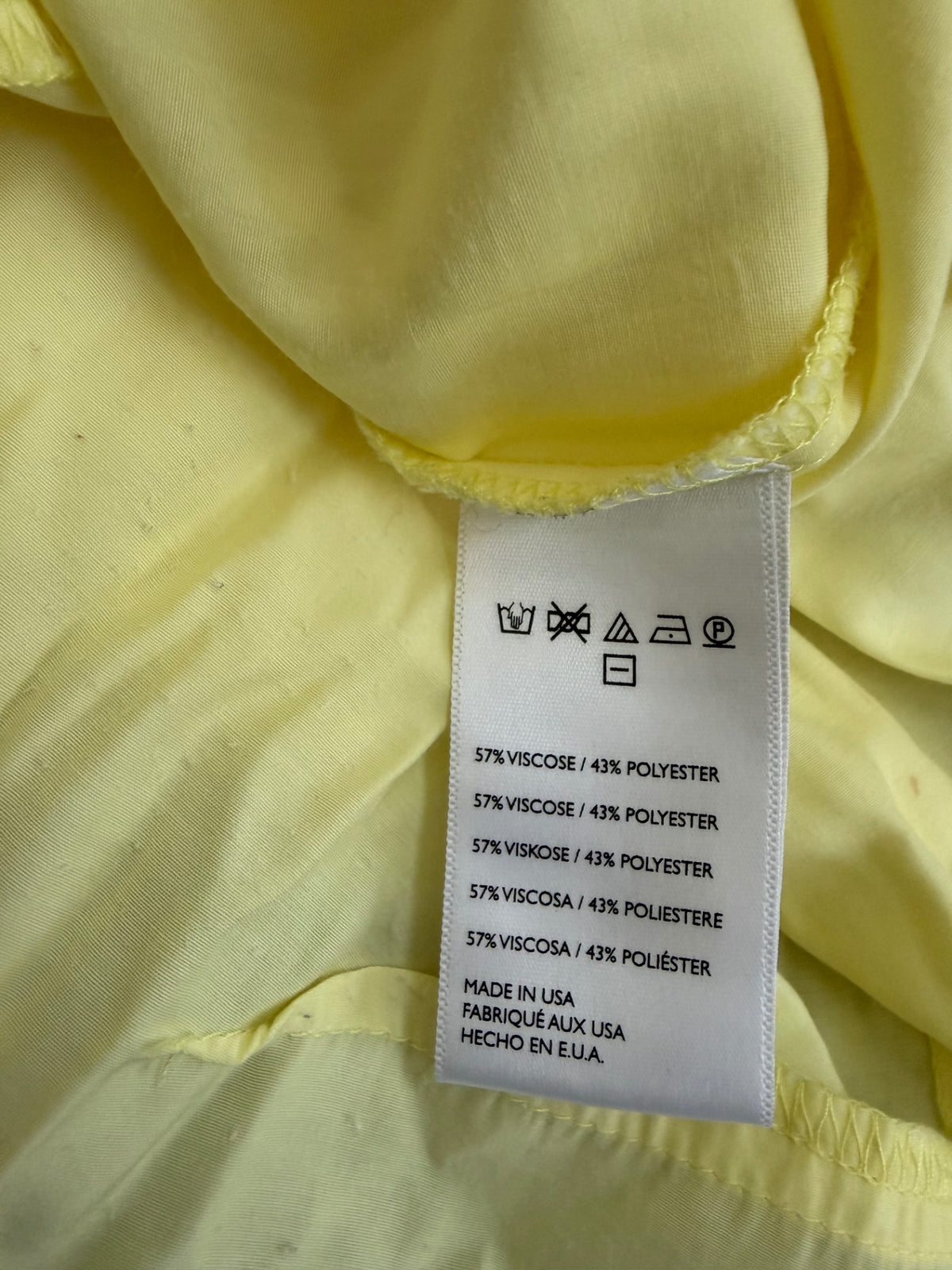 Urban Outfitters Dresses/Rompers Medium Yellow Viscose, Polyester