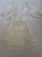 For Love and Lemons Dresses/Rompers Medium White Polyester, Spandex